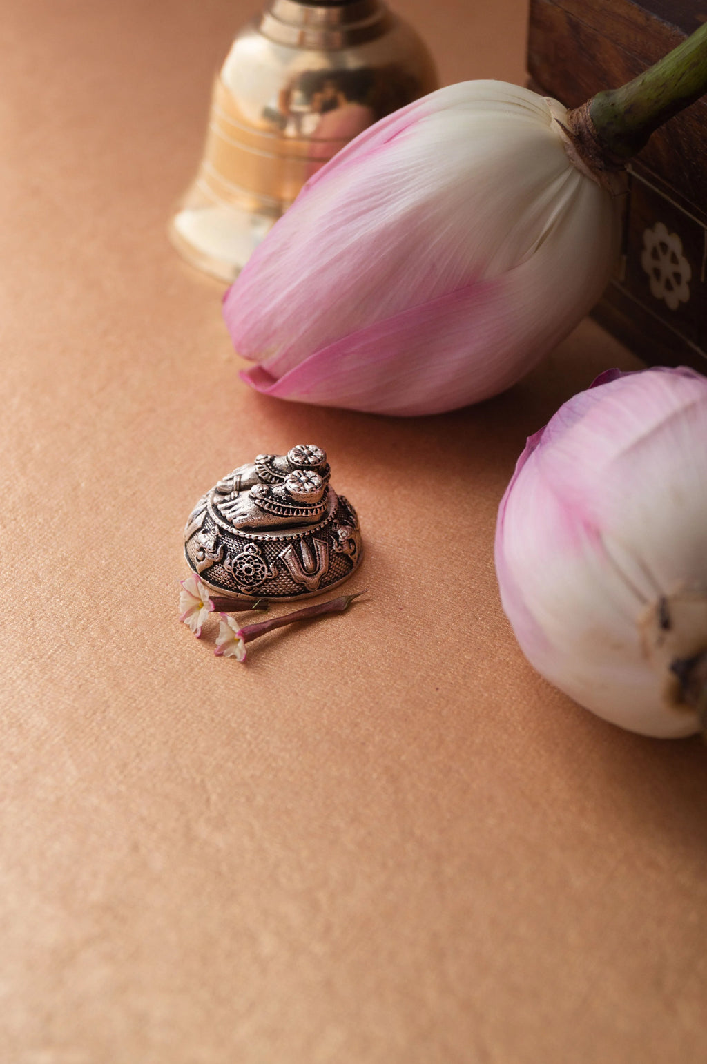 Antique 925 Sterling Silver Charan