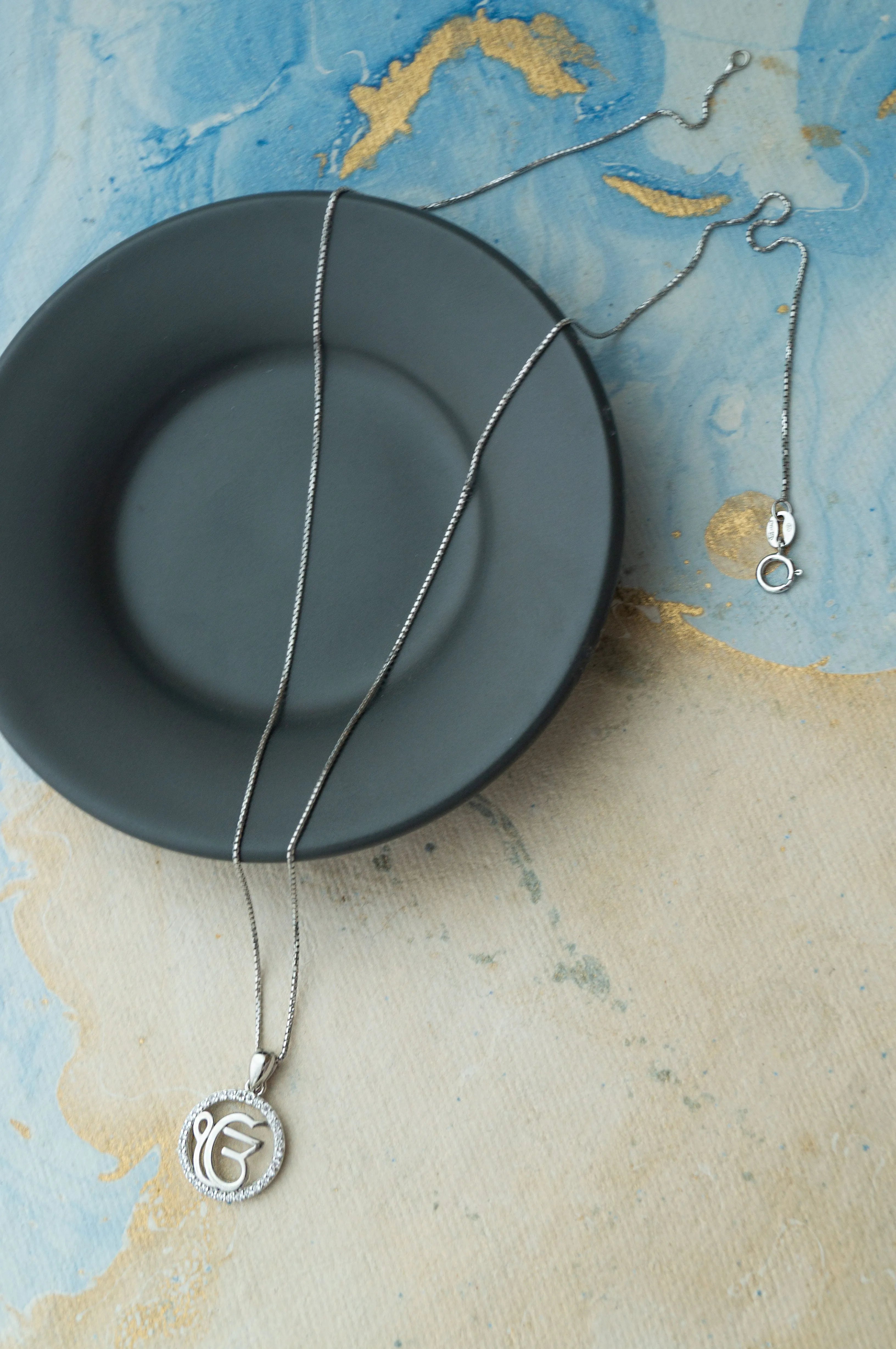 Ek Onkar Sterling Silver Pendant