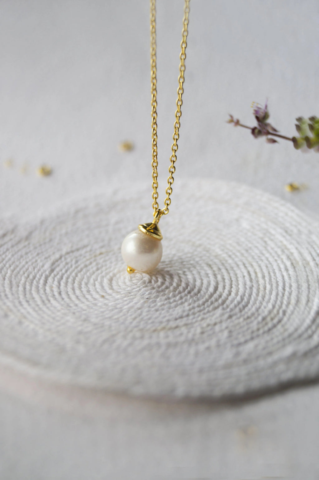 Pearl Blush Classic Sterling Silver Jewellery Set