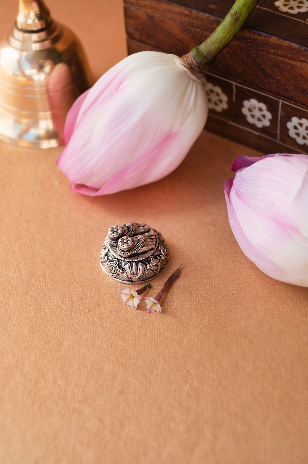 Antique 925 Sterling Silver Charan