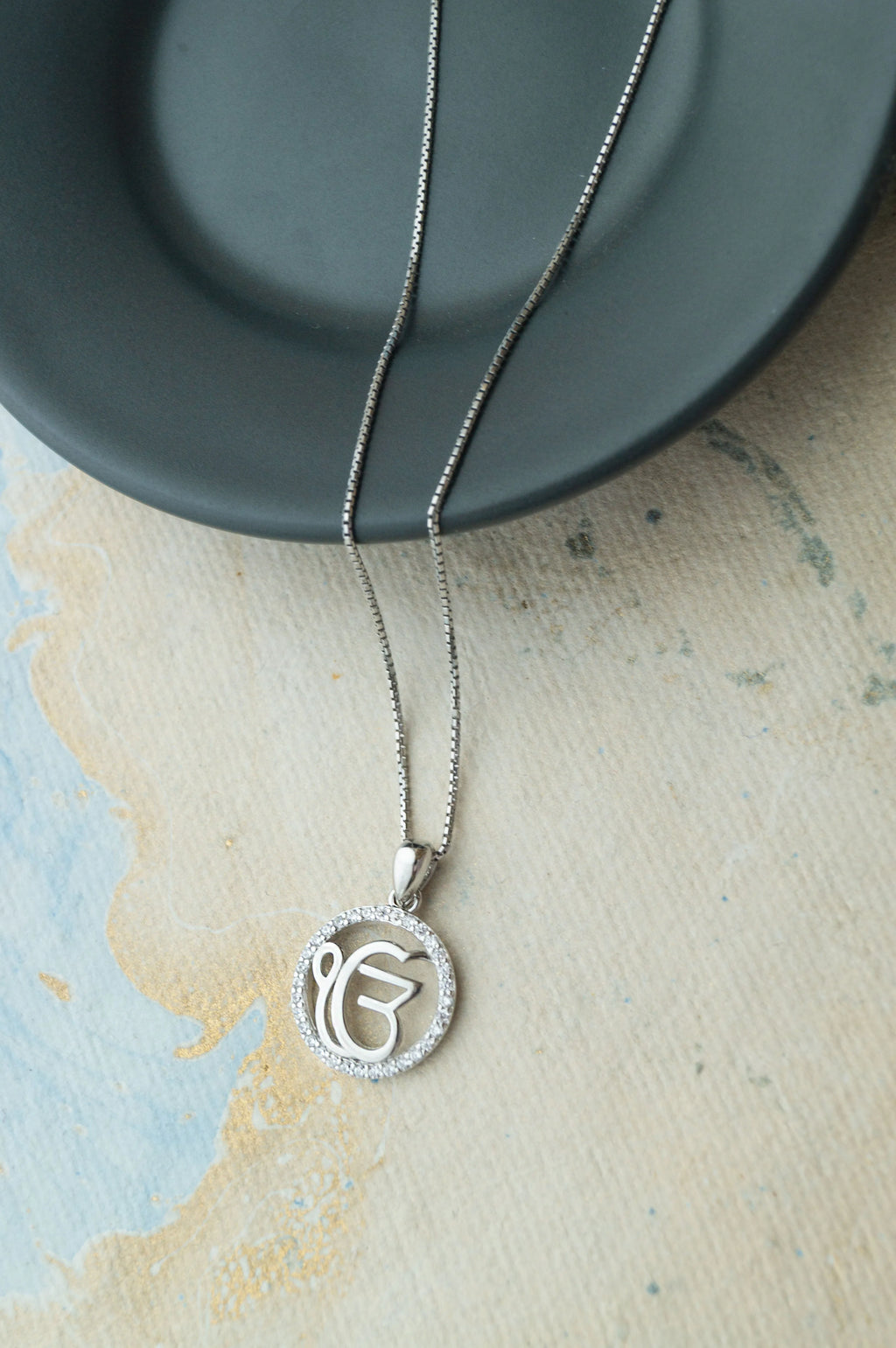 Ek Onkar Sterling Silver Pendant