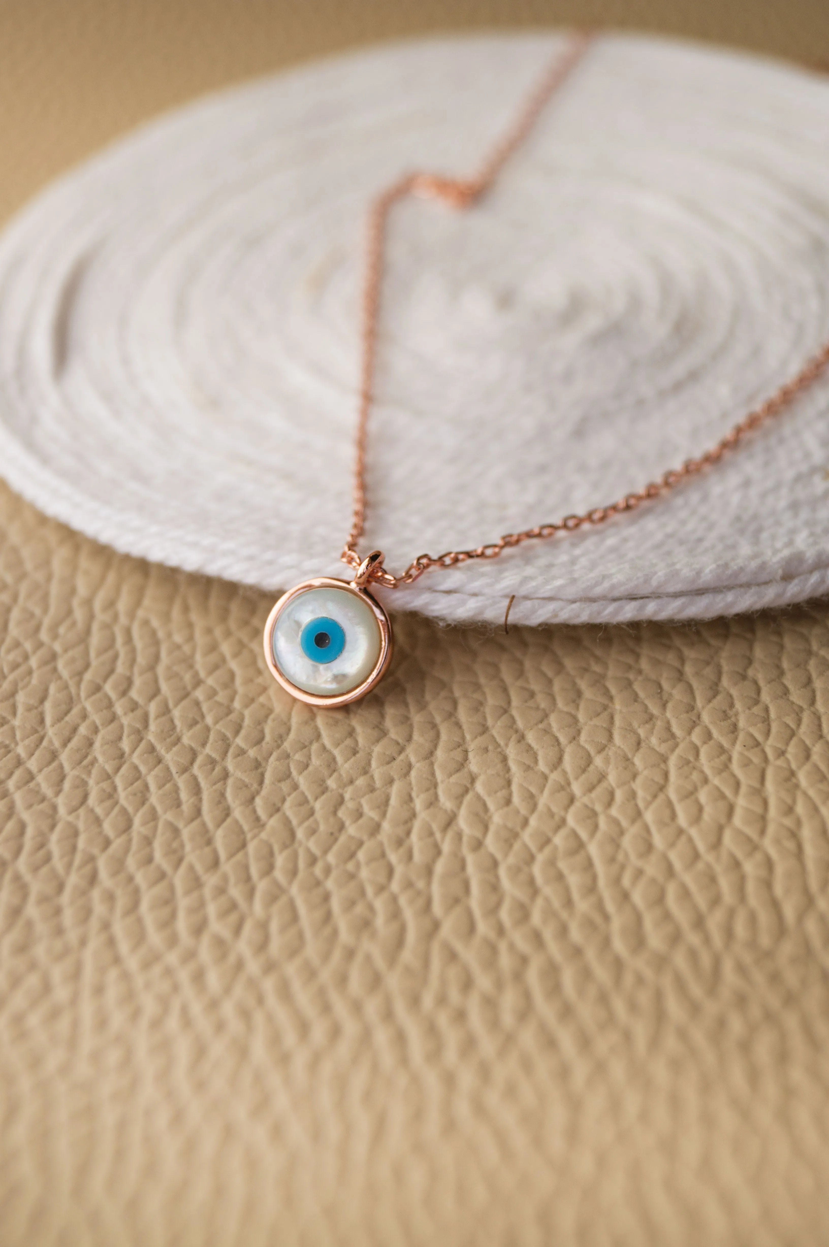 Petite Classic Evil Eye Sterling Silver Chain Necklace