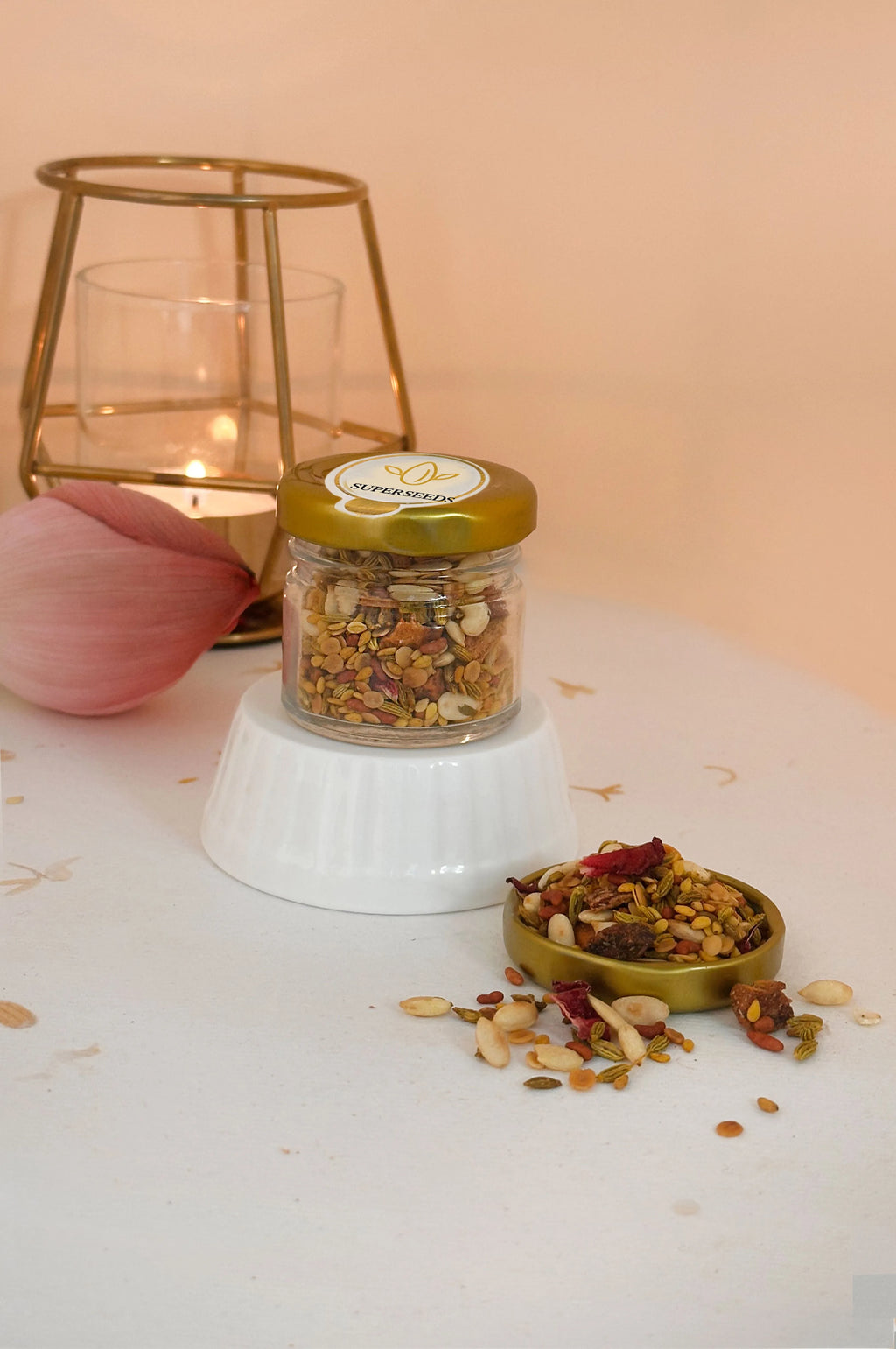 999 Purity Silver Lakshmi Coin (5gm) - Organic Treasure Diwali Gift Hamper