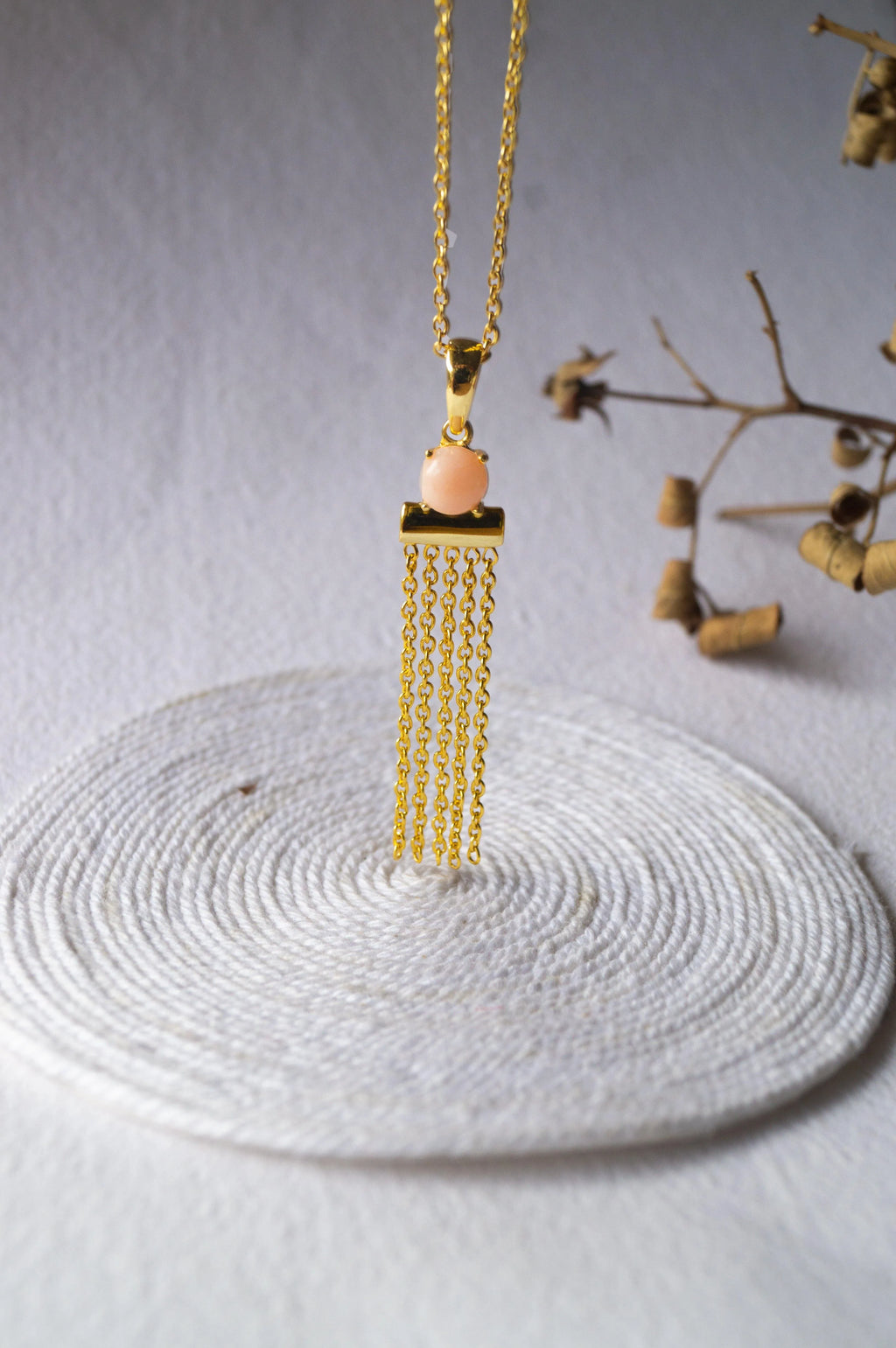 Rosy Blush Sterling Silver Jewellery Set