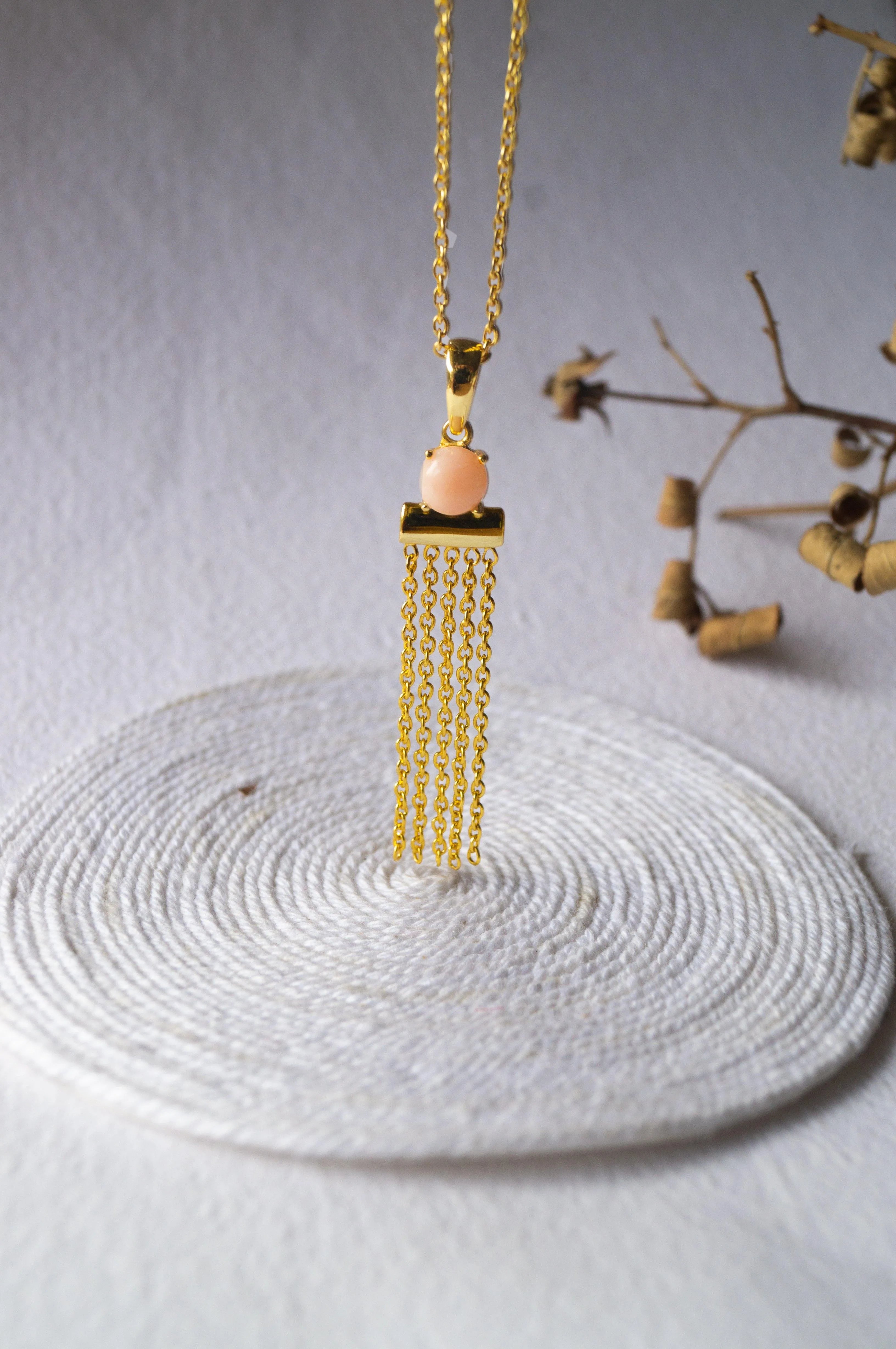 Rosy Blush Sterling Silver Jewellery Set