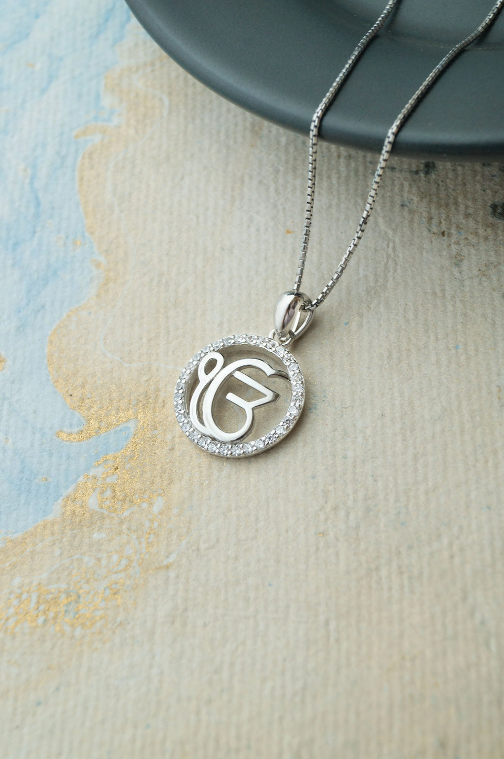 Ek Onkar Sterling Silver Pendant