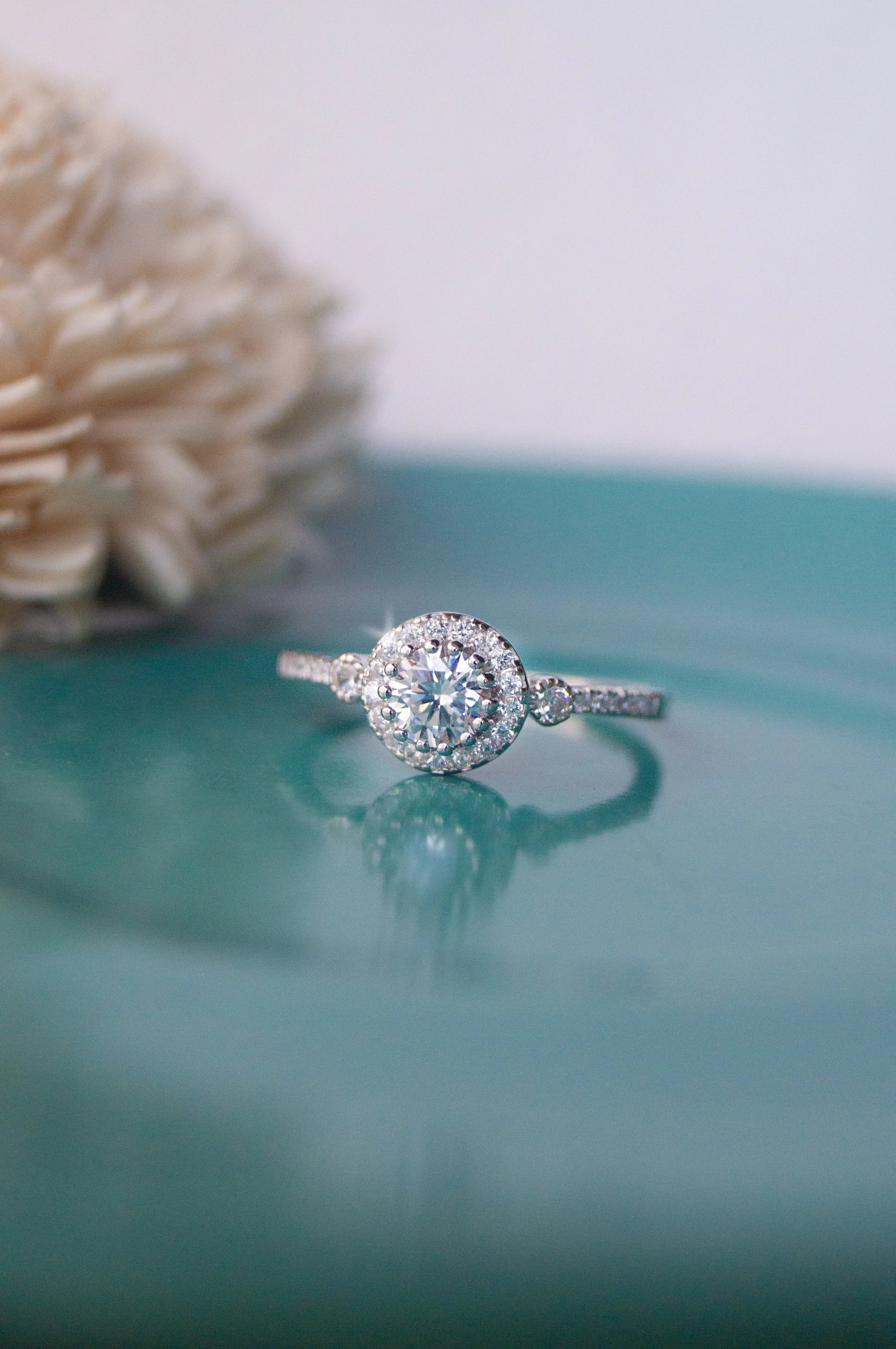 Holding It For You Solitaire Sterling Silver Ring