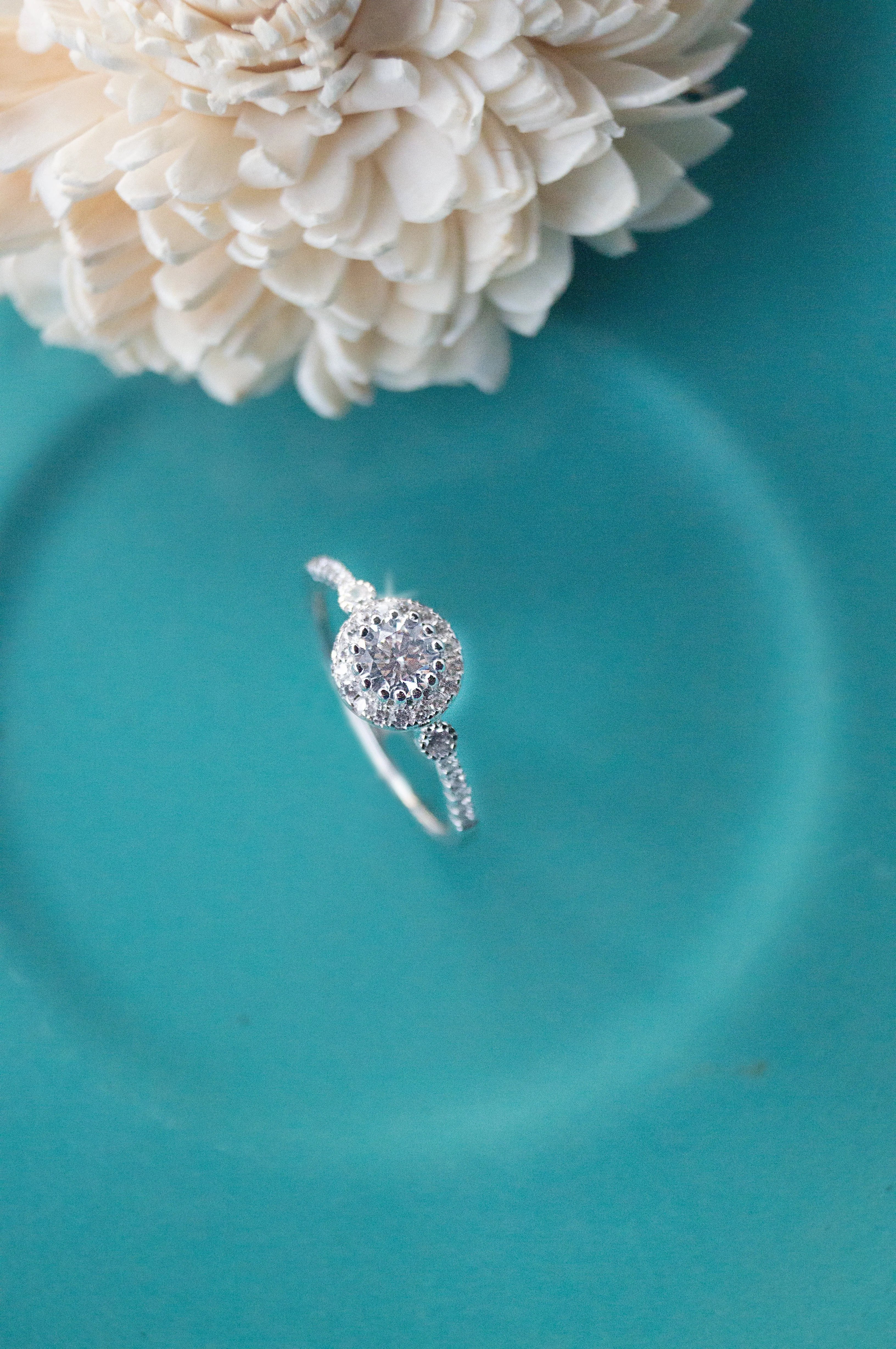 Holding It For You Solitaire Sterling Silver Ring