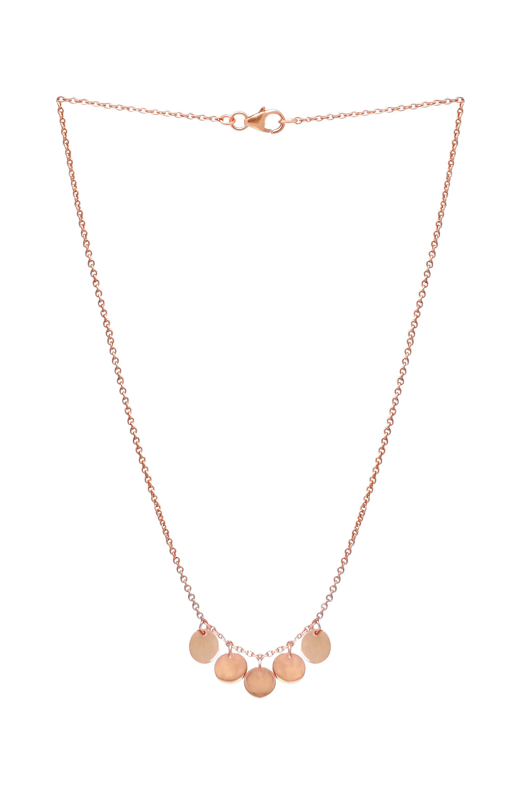 Classic Circology Gold Plated Mini Sterling Silver Necklace