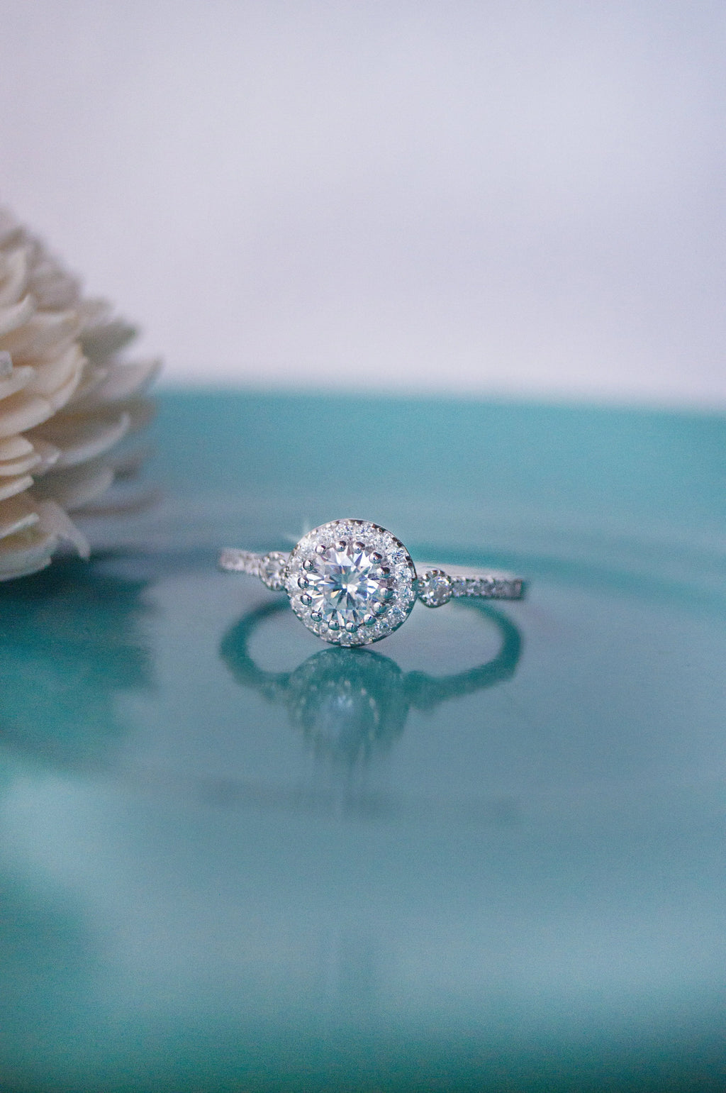 Holding It For You Solitaire Sterling Silver Ring