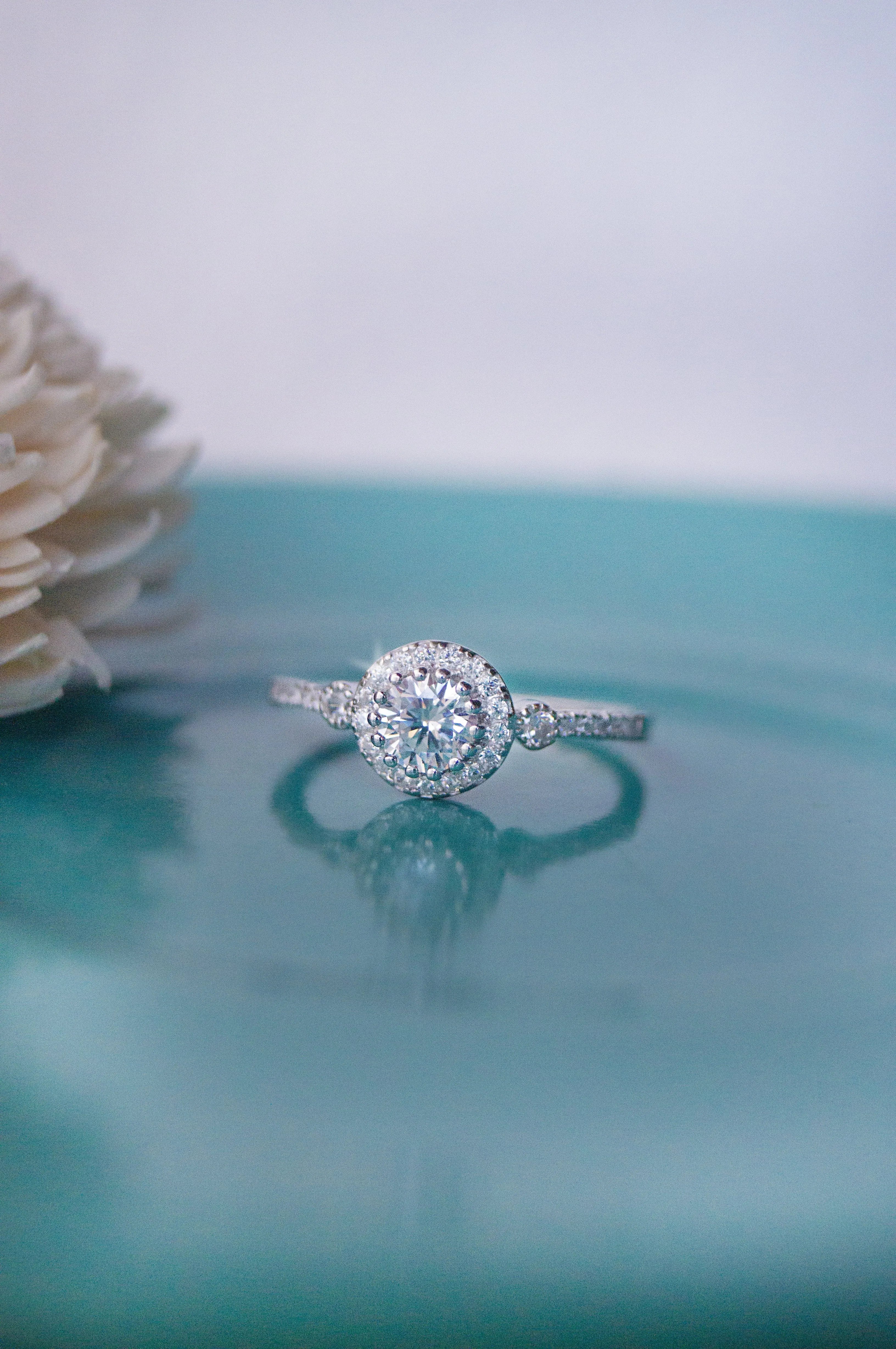 Holding It For You Solitaire Sterling Silver Ring