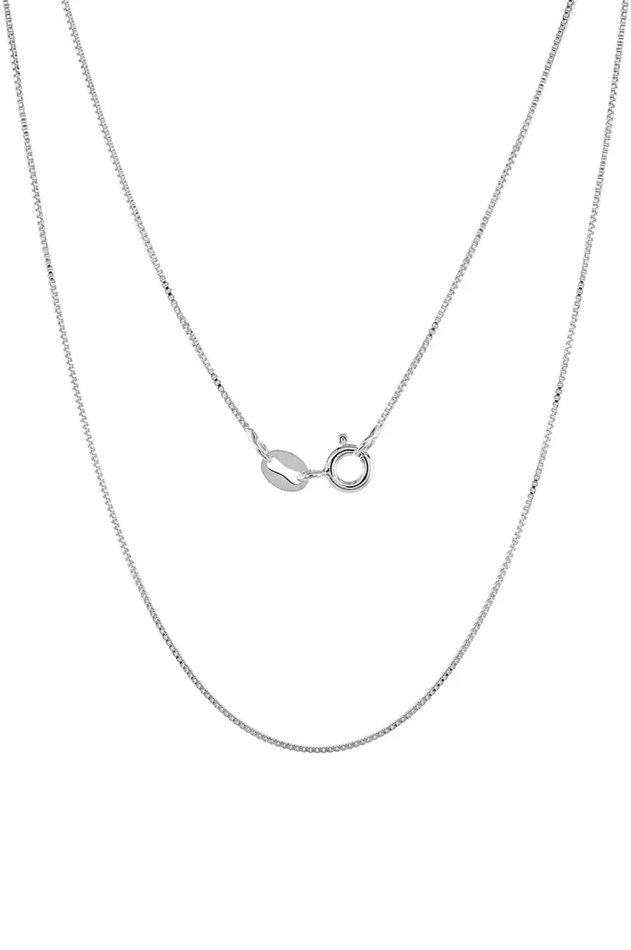 Classic Box Sterling Silver Chain