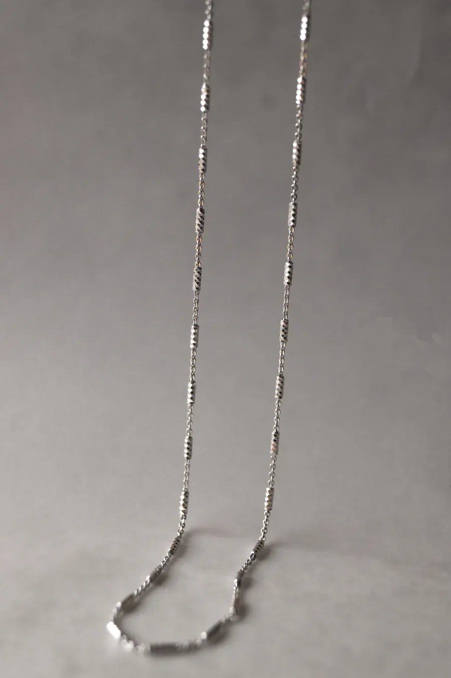 Vintage Cutting Sterling Silver Chain
