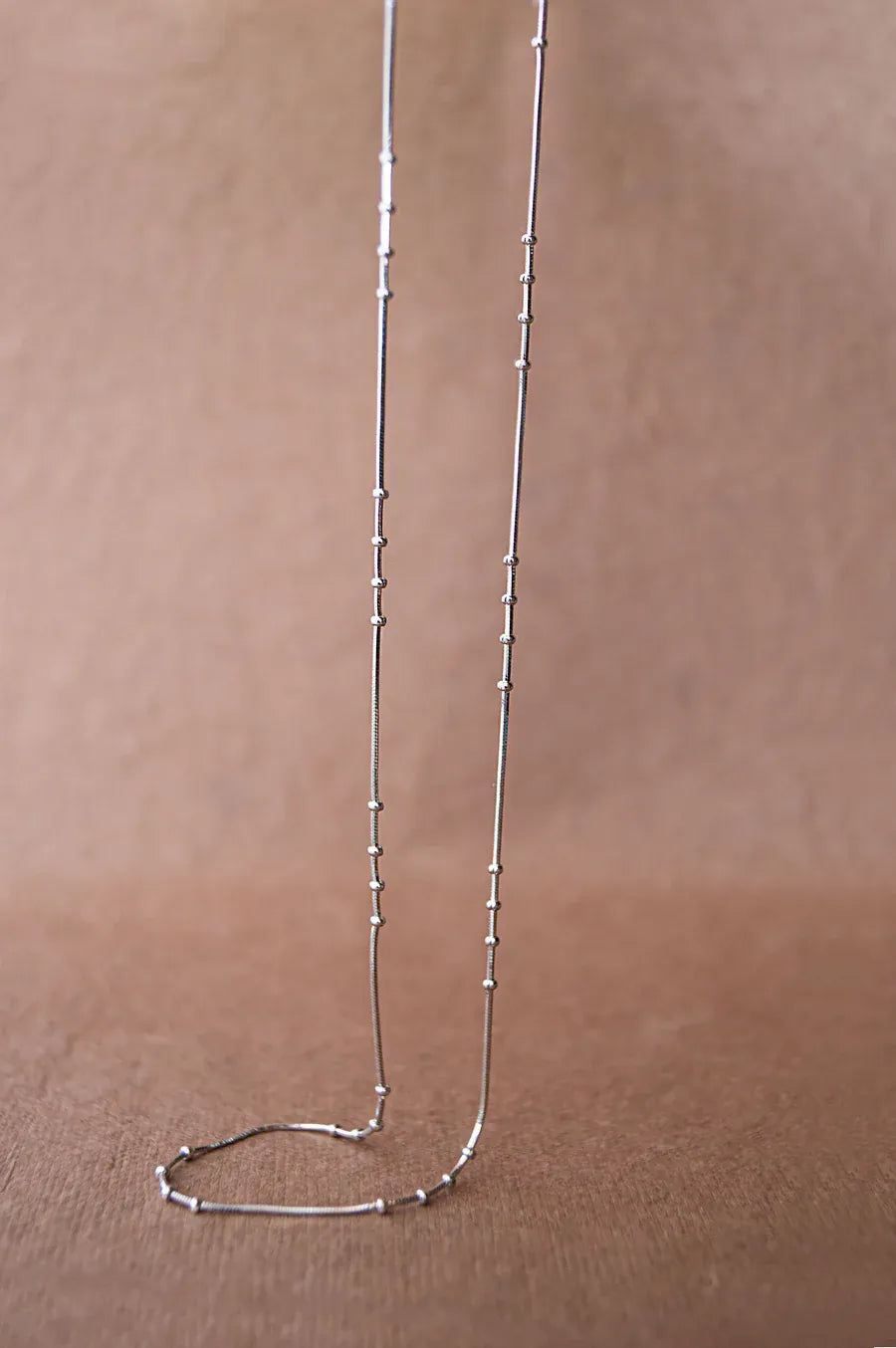 Vivid Station Balls Sterling Silver Chain